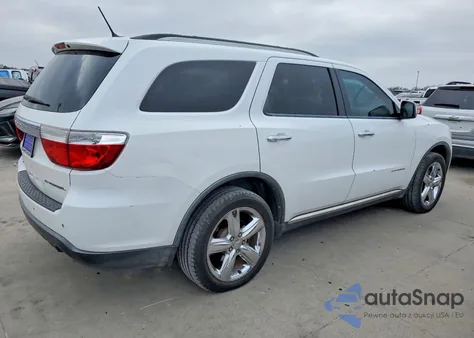 2013 Dodge Durango Citadel из США, поврежденный, VIN 1C4RDHEG3DC562446